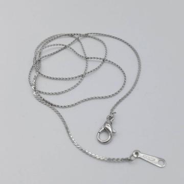 Love Pearl Silver Plated Copper Chain