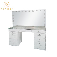 Elegant Salon Mirrors and Makeup Tables