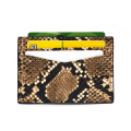 2019 trending Python Leather Id Credit Card Holder