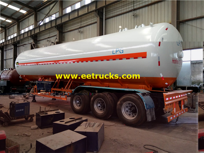 50000L 25ton NH3 Transport tanker مقطورات