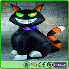 carnival party halloween inflatable lucy black cat, inflatable halloween toy decorations 2014