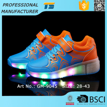 Single Wheel Roller Shoes Led Running Shoe For Kids