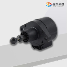 Automobile headlight adjustment motor