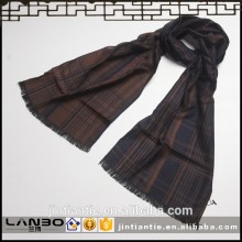 2015 fashionable fancy grey silk scarf