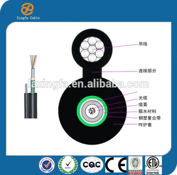 High quality outdoor optical fiber cable GYXTC8S(S) optical fiber cable roll/lighting plastic optical fiber cable