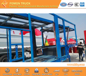 2-axle vehicle transport semi-trailer for 10units car