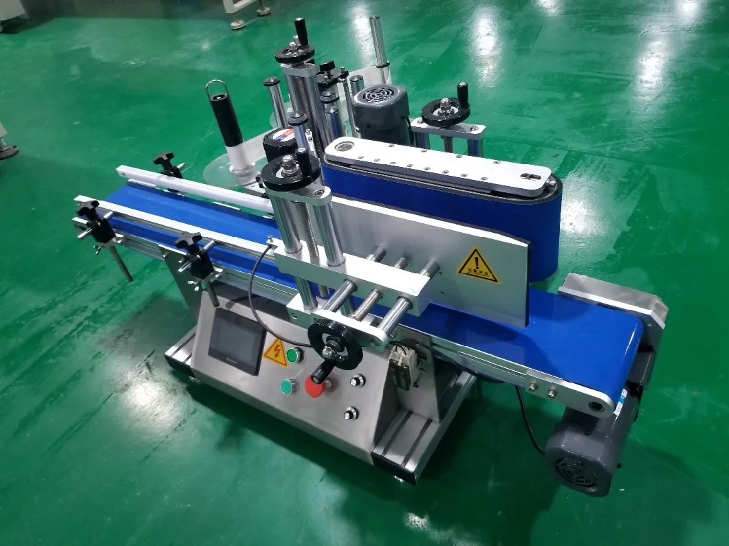 Automatic Desktop Water Bottle Sticker Labeling Machine for Small Bottles for Bottle, Jar, Glass Bottles with Factory Price