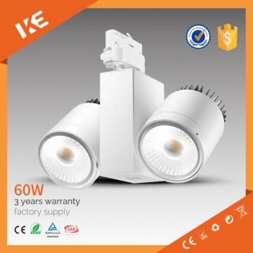 cob aluminum body line voltage track light