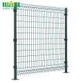 Home Metal Triangle Curved Wire Mesh Garden Pagar