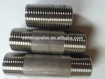 Stainless steel cf8m Running Nipple/close taper nipple