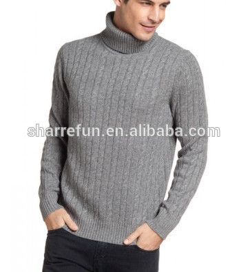 Basic style mens cashmere sweaters