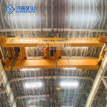 VFD Controlled Heavy Machinery Open Winch Bridge Cranes 250 MT EOT Double Girder Electric Overhead Cranes