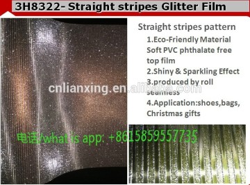 metallic PVC Glitter Film