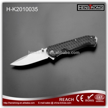 Plastic Handle Folding Knife Pocket Knife Hand Tool Black Handle Knife