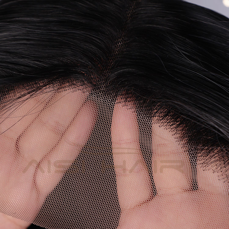 Aisi Hair Cosplay Synthetic Ombre Gray Dark Root Wig Long Wavy Swiss Lace Wig Body Wave Lace Frontal Hair Wigs For Black Women
