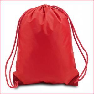 Nylon drawstring swim backpack pouch