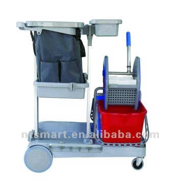 Hotel cleaning trolly,hotel cleaning cart ,hotel supplies