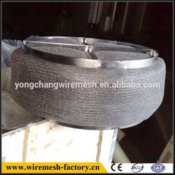 gas and liquid knitted filter wire mesh demister for ethanol