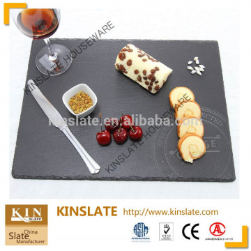 natural slate buffet serving dish for restaurant