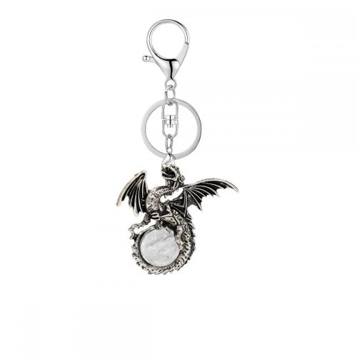 Pterosaur Gem Crystal Pendant Keyring