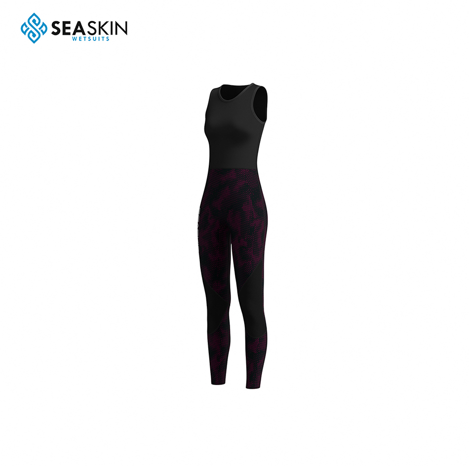 Seaskin Popular Long John Neoprene Wetsuit untuk Wanita