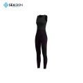 Popular Popular de la piel Long John Neoprene Wetsuit para mujeres