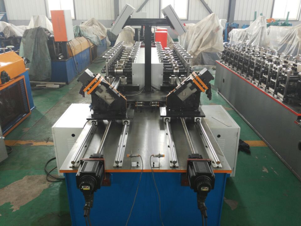 Gypsum ceiling metal studs and furring channel roll forming machine hat shape metal making machinery