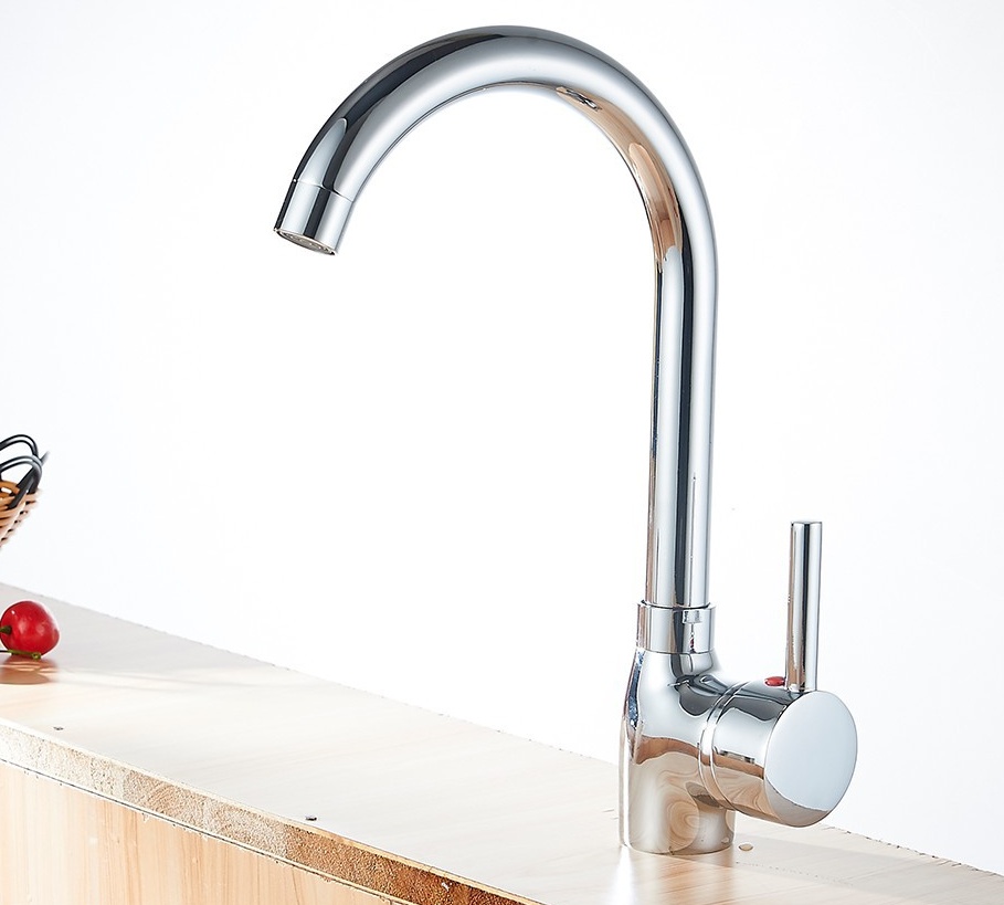 A0044 Classical style single handle water mixer tap hot and cold water faucet for kitchen sink