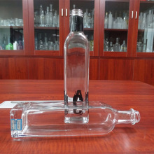 Machine-Made 500ml Square Alcohol Bottles for Spirits and Liquor