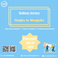 Remessa ferroviária de Ningbo para Mongólia
