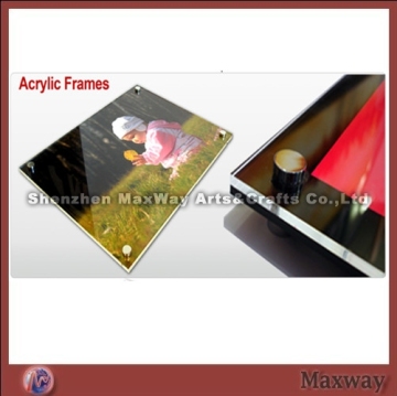 Wall Silkscreen Printing Memorial Acrylic Photo Frame