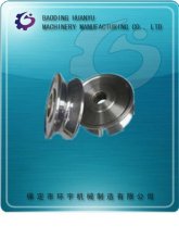 aluminium belt pulley flat belt pulley
