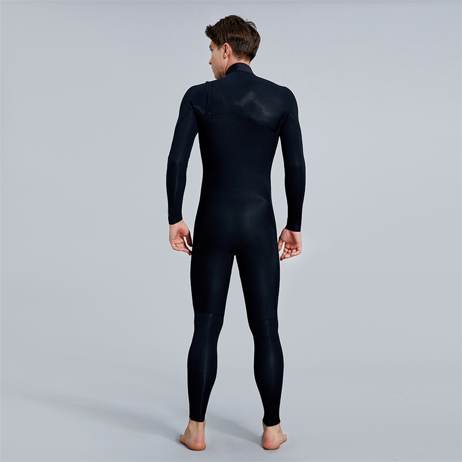 Zeegeten heren 2 mm neopreen voor zip fullsuit wetsuit