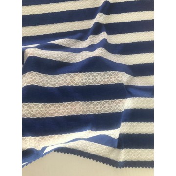 Stripe tricô jacquard leve