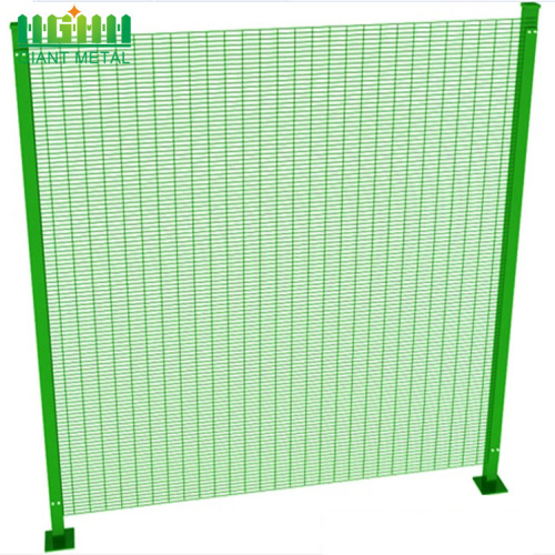 High Security Galvanized 358 Wire Mesh Fence Panel