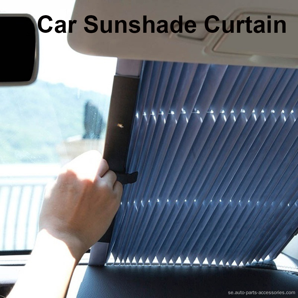 Justerbar nylon Mesh sidogardin Auto Car Sunshade