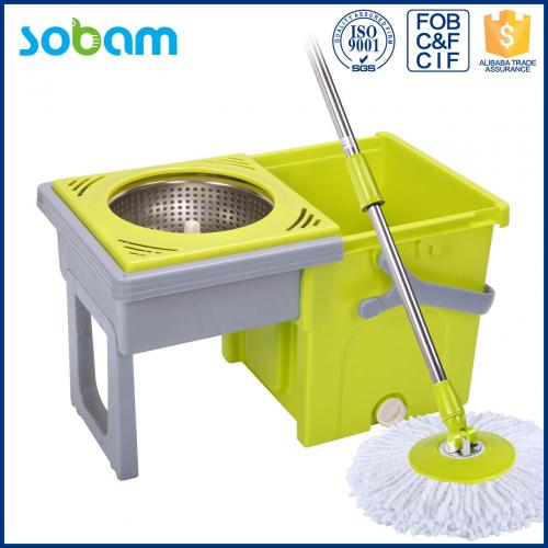 Spin Bucket Mop συναρμολογήστε 360 Spinning Magic Mop