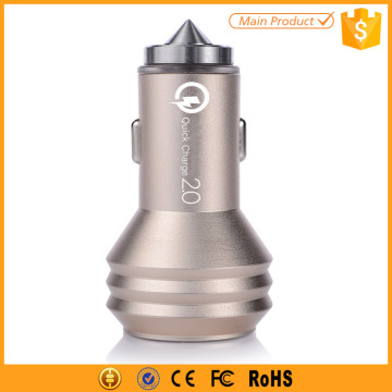 Senmei cell phone portable charger, dual usb quick charge 2.0