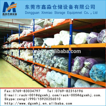 Heavy duty fabric warehouse rack
