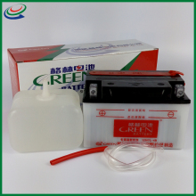Green Motorcycle Battery Best Price 12v Flooded Motorcycle Battery