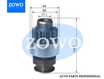 54-8333B STARTER BENDIX 13T MITSUBISHI