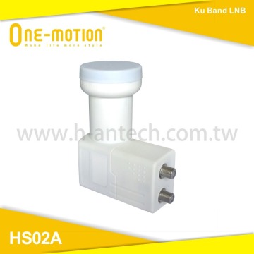 Twin LNB, universal KU twin LNB, KU band twin LNB