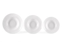 Pasta Dishes Salad Plate Round White Plates