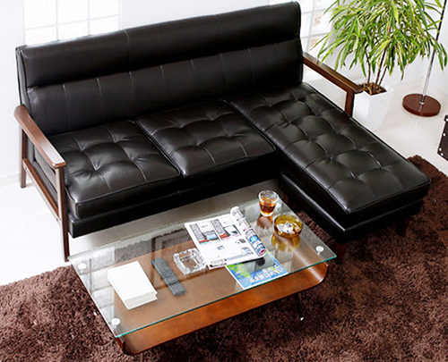 Leather Sofas Set