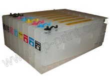 300ML refillable ink Cartridges /empty Refillable Ink Cartridges For PRO 7600/9600 EPSON pro 4000+1pcs chip resetter