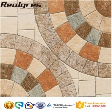 Classical Style Rustic Tile, 16x16 Mixed Color Tiles