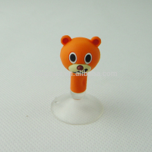 2015 fashion silicone mobile cell phone security wall hanging stand