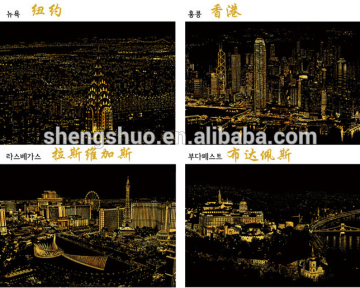 high quality city Night view art