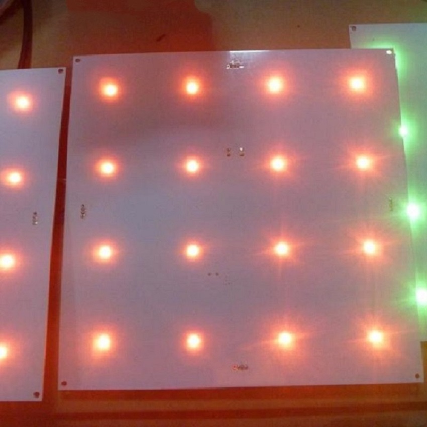 Dimmable RGB LED pixel panel light