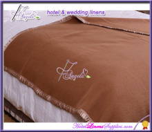 cheap 100% acrylic camel hotel blanket, camel blanket, acrylic blanket for hotels, 180*230cm
